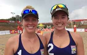 Thundering bronze medal win for beach volleyball women